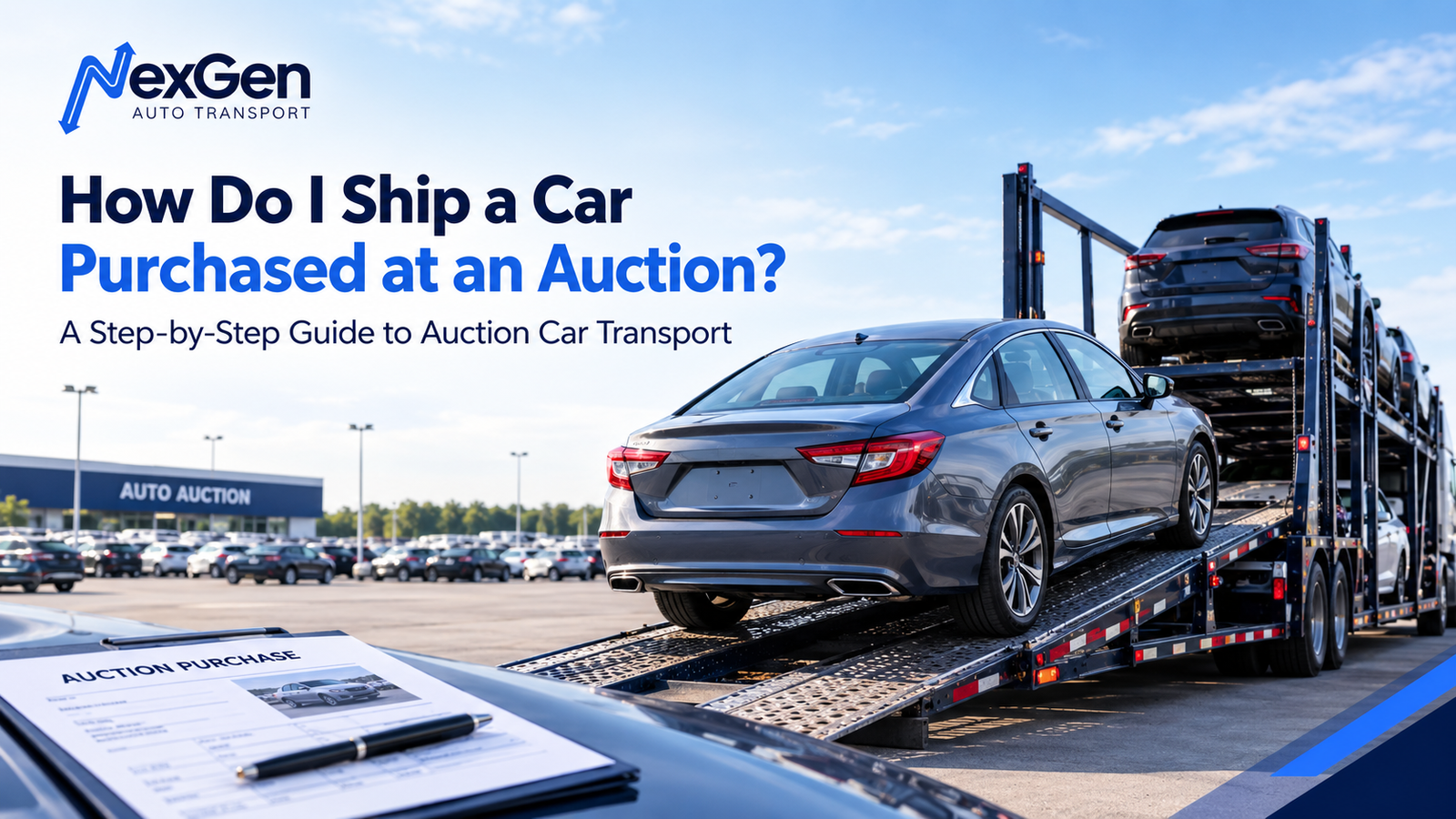How Do I Ship a Car Purchased at an Auction