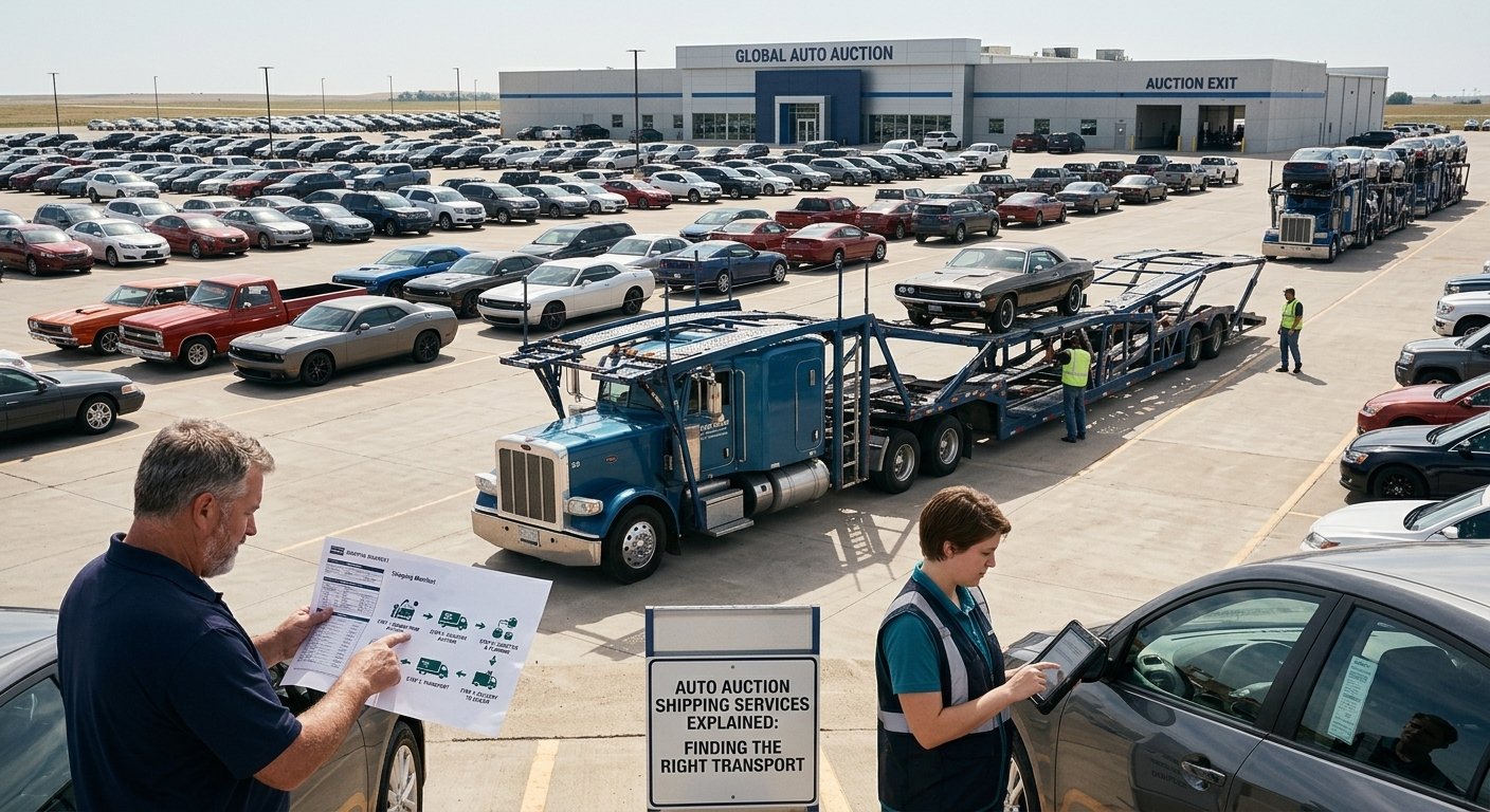 auto auction vehicle shipping