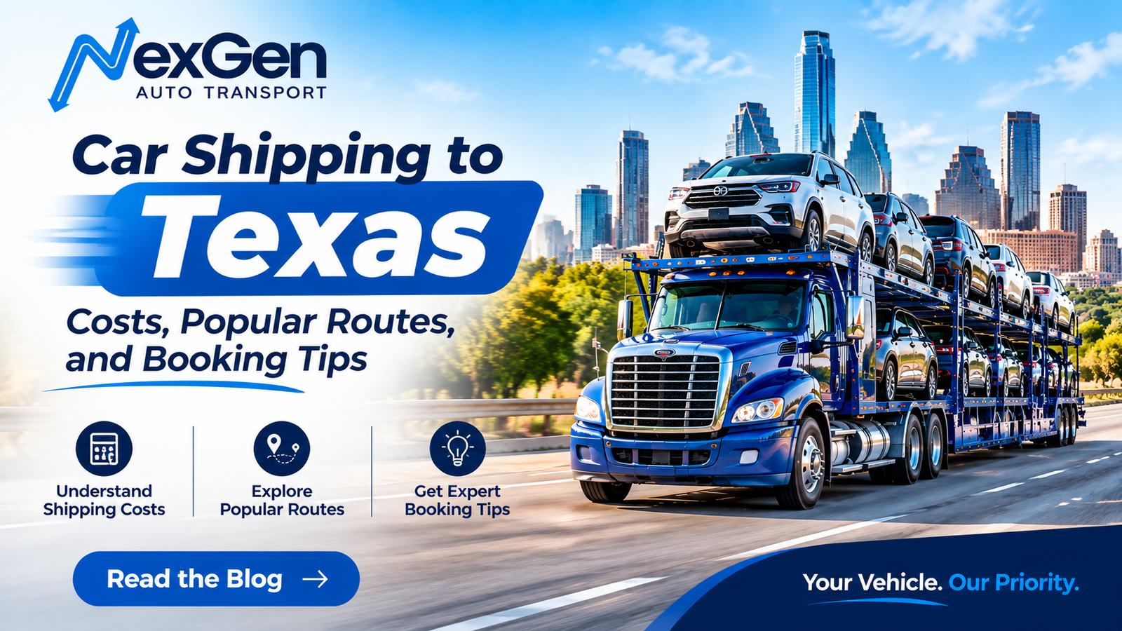 Car Shipping to Texas_ Costs, Routes, and Tips
