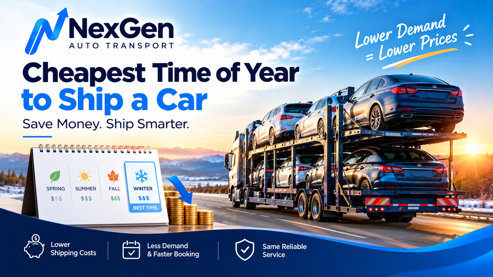 Cheapest Time of Year to Ship a Car