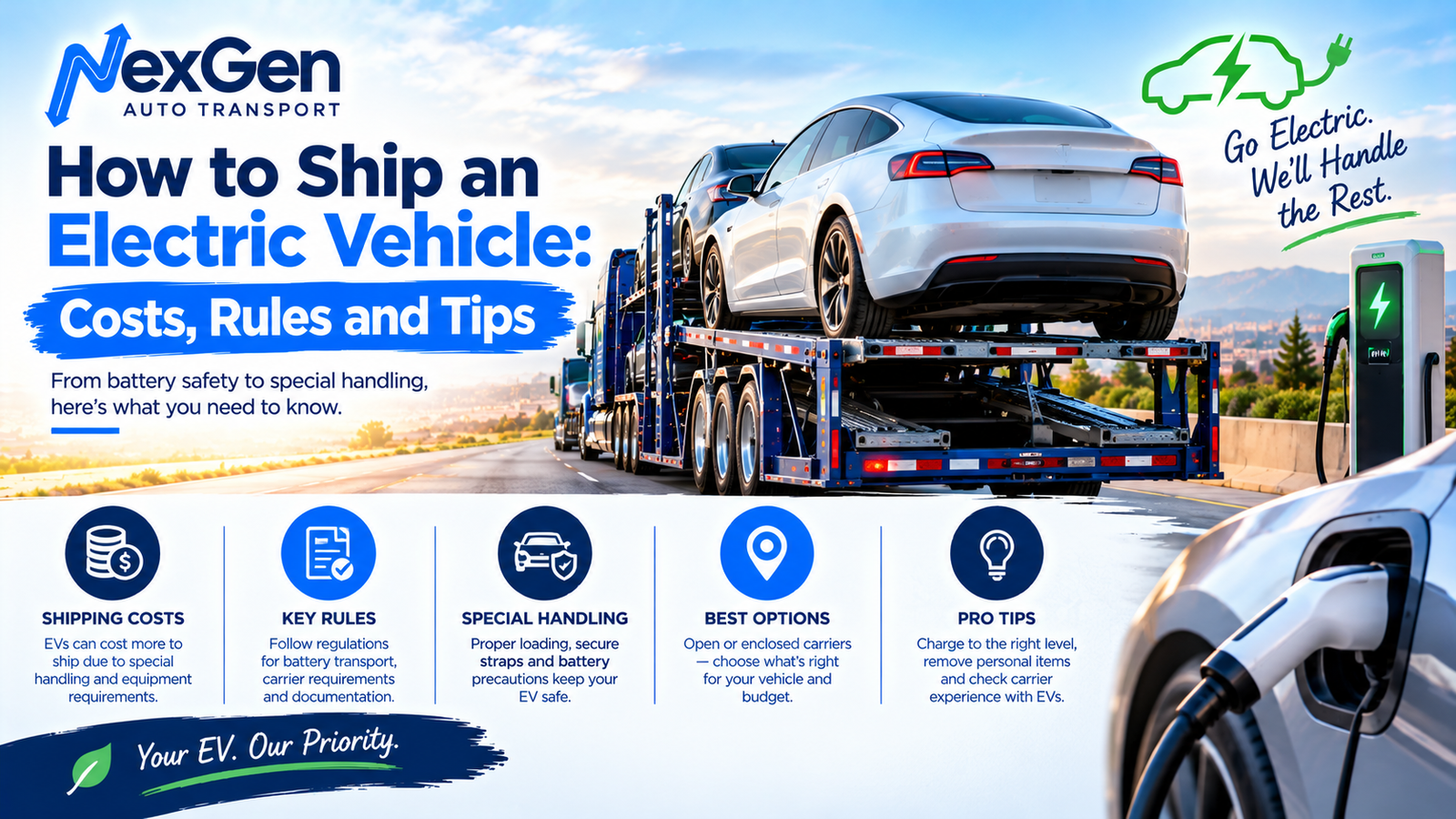 How to Ship an Electric Vehicle: Costs, Rules and Tips